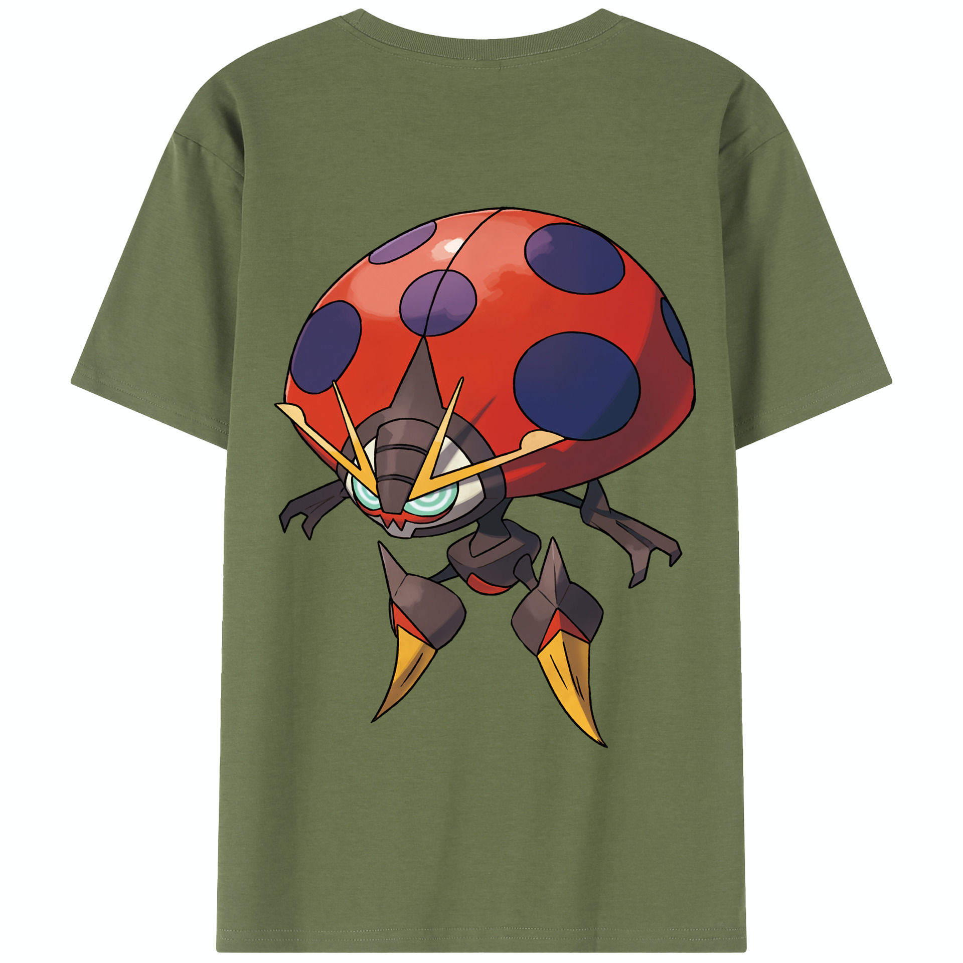 （画像用） ポケットモンスター Pokémon 綿100％半袖Tシャツ（背面プリント）